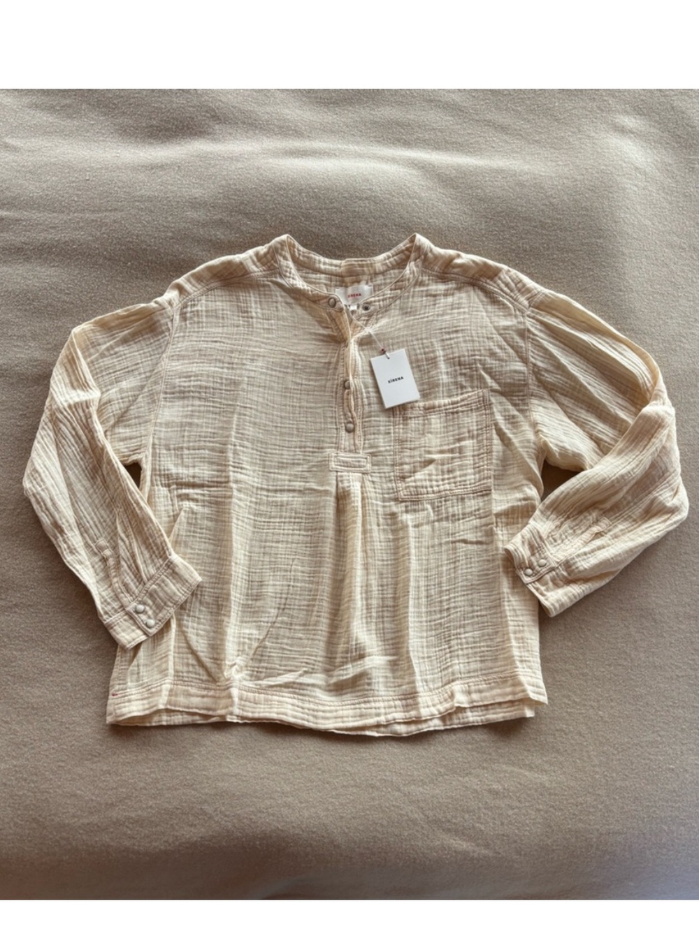 NWT XiRENA Mackenzie Gauze Top